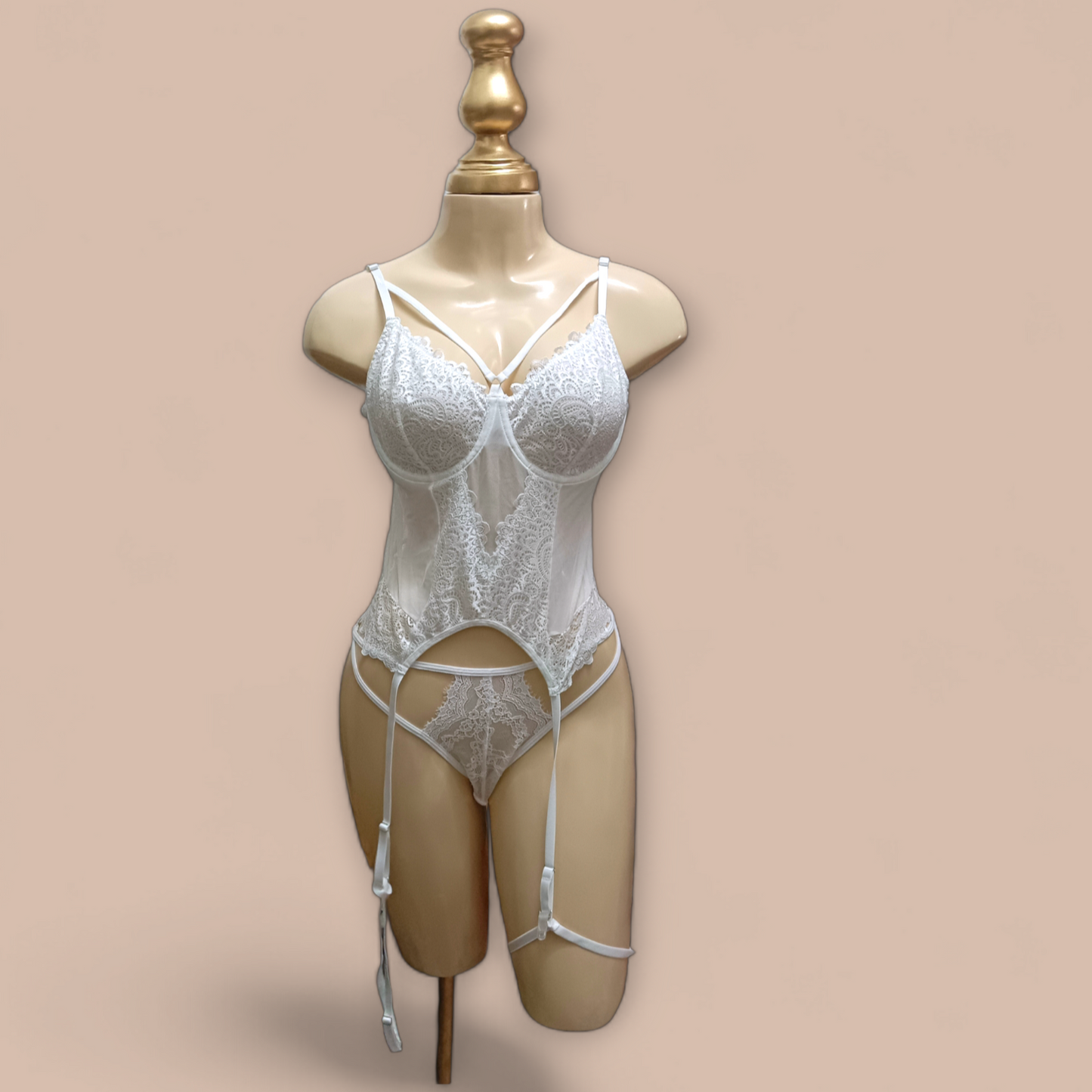 2 Piece White Set