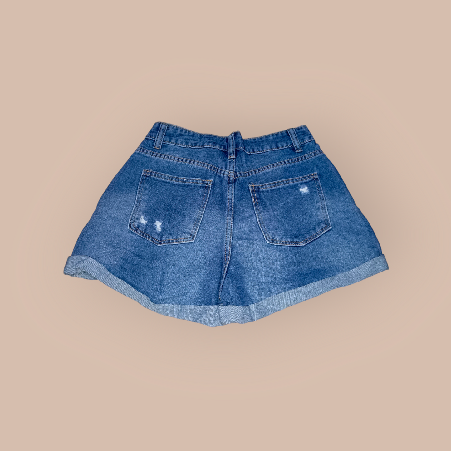 Denim shorts