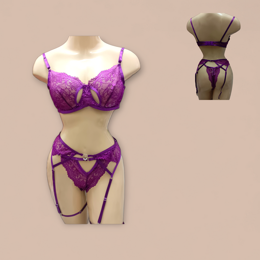 3 Piece Violet set