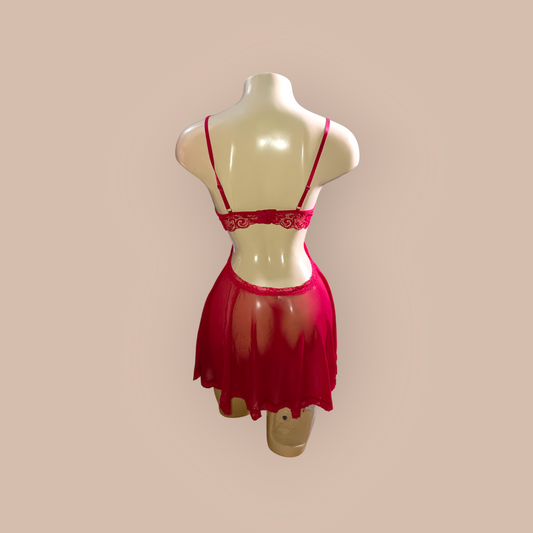 Red dress