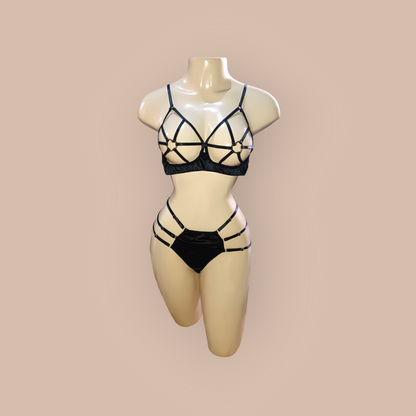 2 Piece black set