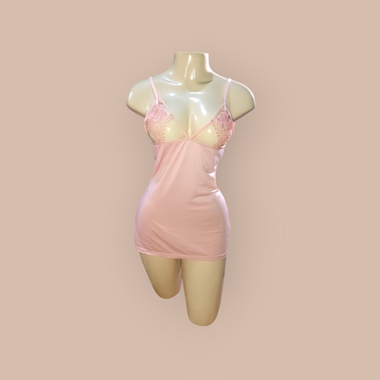 Baby pink dress