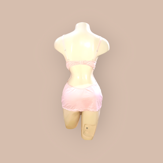Baby pink dress