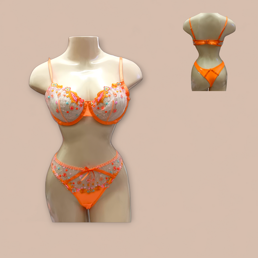 2 Piece Orange Set